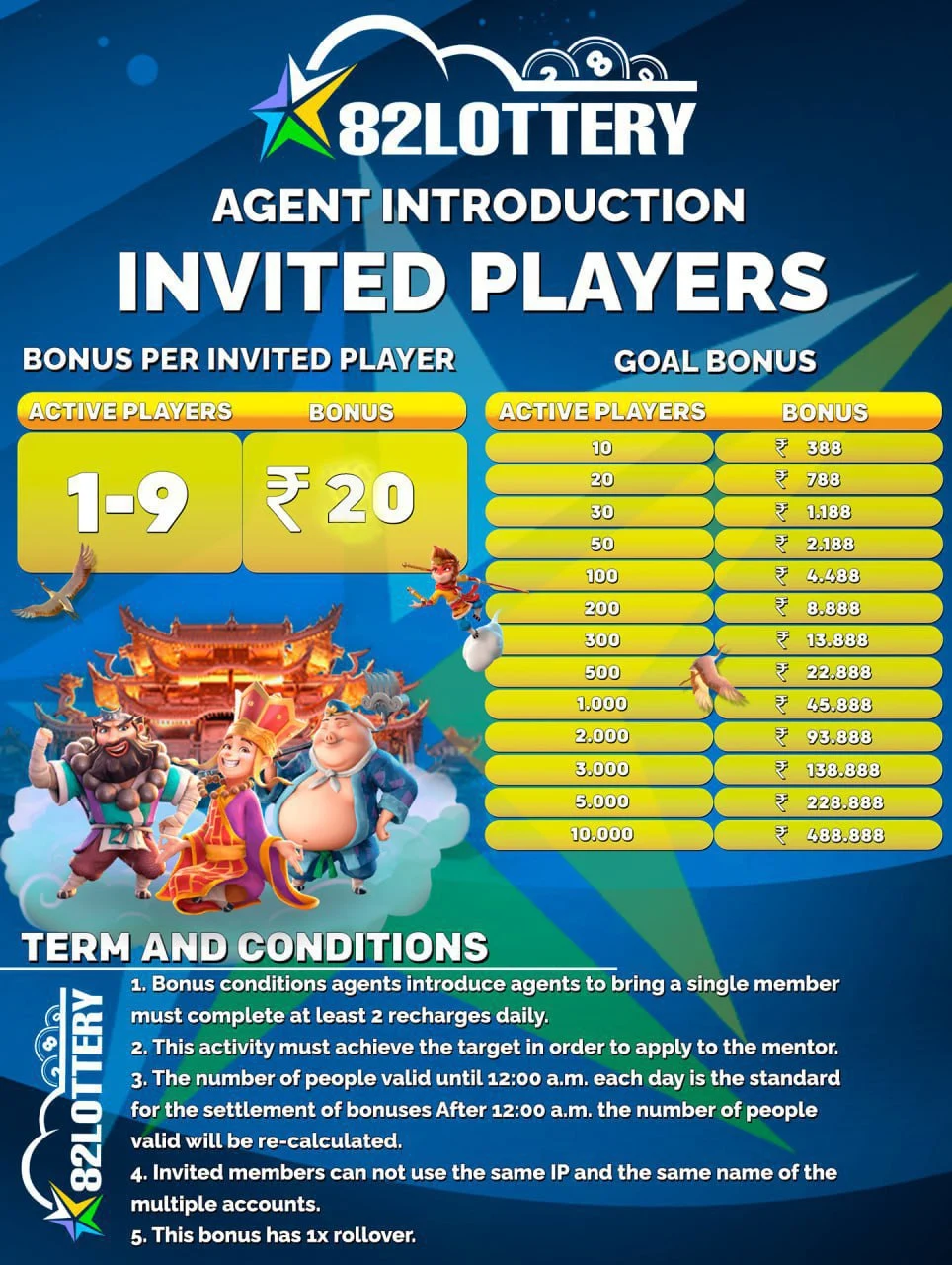 82bet games agent bonus