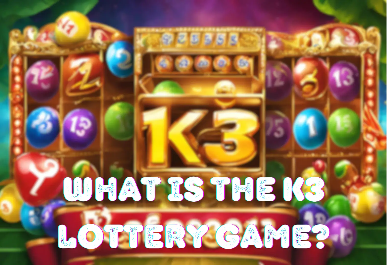 what is k3 lottery game